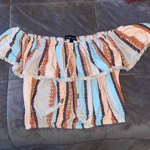Juniors off shoulder top